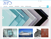 Tablet Screenshot of istglass.com